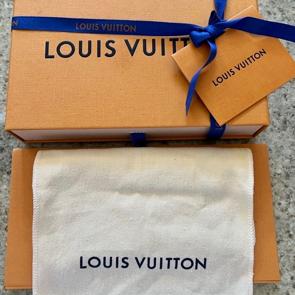 Louis Vuitton Monogram Coin Card Wallet in Pacific Blue - Picture 5 of 5